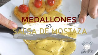 MEDALLONES EN SALSA MOSTAZA [upl. by Eb]