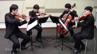 Air on G by Bach Singapore String Quartet [upl. by Ennayrb737]