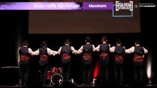 türkische Folklore Sivas Hafik Ağırlaması Mannheim Kulturolympiade 2013 [upl. by Nitsuga964]