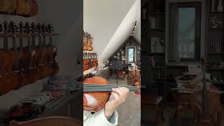 Fine Violin CR7014 Strad 1716 violin violinmaker violinplayer music fiddlover violinist [upl. by Esorrebma]