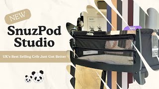 NEW SnuzPod Studio The UKs Best Selling Bedside Crib Has A New Member To The Club [upl. by Murielle]