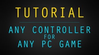 Use Any Controller with Any PC Game even Online [upl. by Kcirdlek]