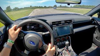 2022 Subaru BRZ 6MT vs 2022 Hyundai Veloster N DCT  BRZ Track Day Review [upl. by Daniala]