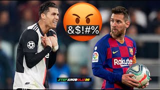 Cristiano Ronaldo Vs Lionel Messi ● Top 5 Fights\Angry Moments Ever ● 1080i HD [upl. by Riordan]