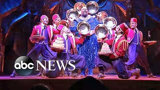 Cast of Broadways Aladdin Perform Friend Like Me Live on GMA [upl. by Auqinal768]