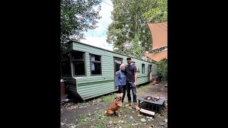 We bought a tatty static caravan for £6k  now 90 of our income into savings [upl. by Araeit740]