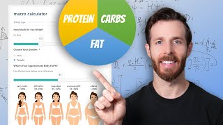 Find Macros In 2 Minutes  MACRO CALCULATOR for Fat Loss amp Muscle Gain [upl. by Hanzelin]