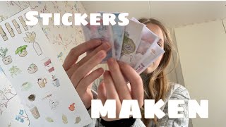 SAMEN STICKERS MAKEN [upl. by Ellirehs282]