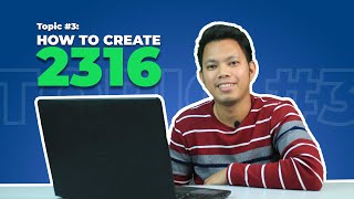 Topic 3 How to Create 2316 [upl. by Alyl650]