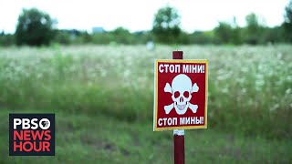 New drone technology could make it easier to clear unexploded bombs mines in Ukraine [upl. by Yvonne]