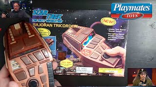 Playmates Star Trek DS9  1995 Bajoran Tricorder  Unboxing amp Review [upl. by Ayotnom801]