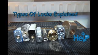 64 Different Types Of Locks You May Encounter While Learning To Pick Locks [upl. by Gilberto]