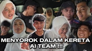 MENYOROK DALAM KERETA AI TEAM  TERJUMPA HADIAH DARI SESEORANG DALAM KERETA SAFWAN [upl. by Esinehs168]