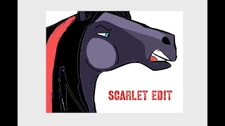 Horseland Scarlet edit❤️🖤❤️🖤 [upl. by Hoeg]