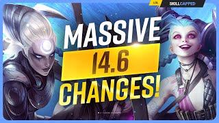 NEW PATCH 146 CHANGES MASSIVE UPDATE  League of Legends [upl. by Ike]