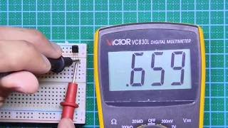 How to test a transistor using a digital Multimeter [upl. by Jariah347]