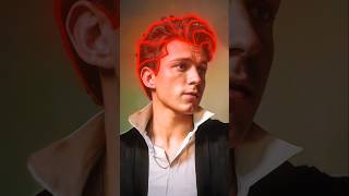 How To Draw HAIR in Tom Holland Trick 🤩🔥art drawing shorts [upl. by Ravens]