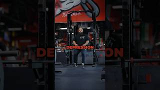 Great movement to get familiar with retractingdepressing the shoulders for bench bodybuilding [upl. by Aldred]