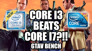 7th Gen Core i3 7100 vs 1st Gen Core i7 920  GTAV Benchmark [upl. by Meador367]