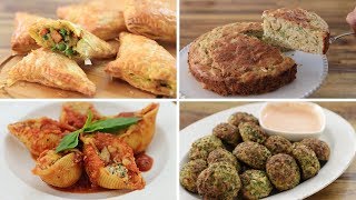 4 Easy Vegetarian Recipes [upl. by Erdnoed]