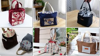 DIY 6 types of drawstring bags tutorial  Compilation [upl. by Reiss103]