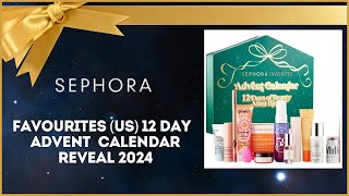 SEPHORA US 12 DAY ADVENT CALENDAR 2024 [upl. by Cinom47]