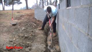 Waterproofing  How to waterproof your foundation [upl. by Yelyak]