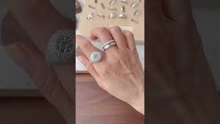 😘✨My Dream Love rings💍🥰silverrings ringsfashionaccessories jewelry sobeautiful [upl. by Verlee]