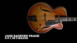 251 Jazz Backing Track in C Major [upl. by Artenra]