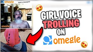 CATCHING PREDATORS ON OMEGLE 🤤 girl voice trolling [upl. by Francklin]