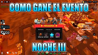 COMO PASE LA NOCHE 3 EN TDS  Tower Defense Simulator [upl. by Irakuy625]