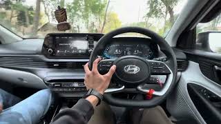 मस्त Car है😍👌🏻Yaar🔥New Hyundai i20 2024 Test Drive POV🚀Premium Hatchback❤️ [upl. by Arissa]