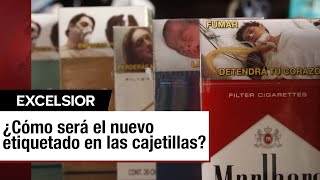 Nuevo etiquetado en cajetillas de cigarros revelará información crucial sobre salud pública [upl. by Junia]