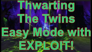 Mage Tower Thwarting The Twins Easy Mode with EXPLOIT [upl. by Haikan414]