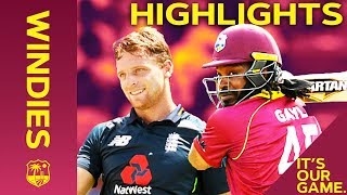 Buttler amp Gayle Go Huge In Record Breaking Match  Windies vs England 4th ODI 2019  Highlights [upl. by Noe516]