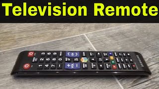 How To Use A Television RemoteComplete Guide For Beginners [upl. by Adnanref]