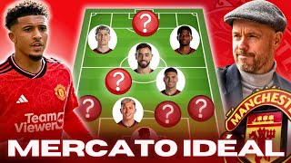 MERCATO idéal MAN UNITED 2324  Todibo pour remplacer Varane ❓ Martial amp Sancho OUT ❓ [upl. by Elise]