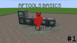 RFTools Basics  RFTools Storage and XNet 1165 Part 1 1 [upl. by Aluino]