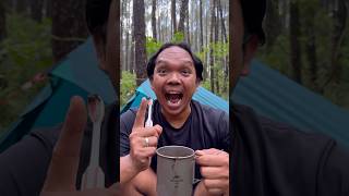 SIMPLE ideas you should know 🪥 camping survival bushcraft outdoors lifehack [upl. by Notnef118]