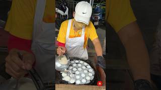 Thai Coconut Pudding Khanom Krok  Thai Street Food [upl. by Donovan]