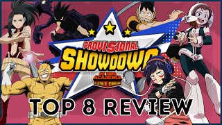 Top 8 Provisional Deck List Review  My Hero Academia CCG  April 8th [upl. by Ecirtac]