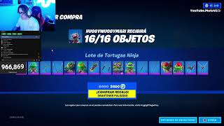 GIFTED ANOTHER PERSON THE TMNT BUNDLE Fortnite Item Shop December 17th 2023 [upl. by Shelba]