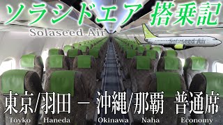 2021年3月28日就航！ソラシドエア B737800 東京羽田−沖縄那覇線 搭乗記 [upl. by Nnylyam]