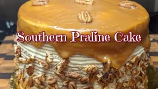 Southern Praline Cake from Scratch with Browned Butter Icing [upl. by Retsam68]