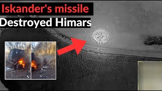 Iskander destroys Himars War in Ukraine [upl. by Beckerman]