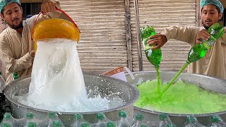 PAKOLA MILK SHAKE  Karachi Street Drink Pakola Doodh Soda Juice  Street Food Pakistan [upl. by Grani667]