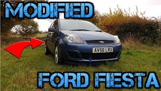 Ford Fiesta MK6 14 Mods MODIFIED 5dr [upl. by Maleen]