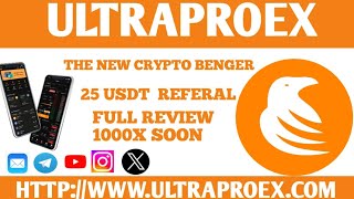 NEW TOKEN PROJECT ULTRAPROEX25 USDT AND REFERAL FULL REVIEW 2024 [upl. by Estas]