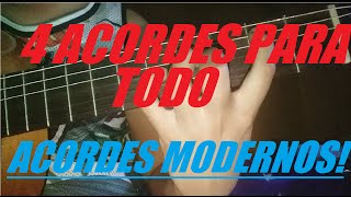 4 ACORDES para tocar TODOS los palos del FLAMENCO  Muy FÁCIL  BIEN EXPLICADO ACORDES MODERNOS [upl. by Plerre]