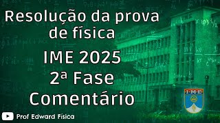 IME 2025  2ª fase  Comentários [upl. by Jaqitsch579]